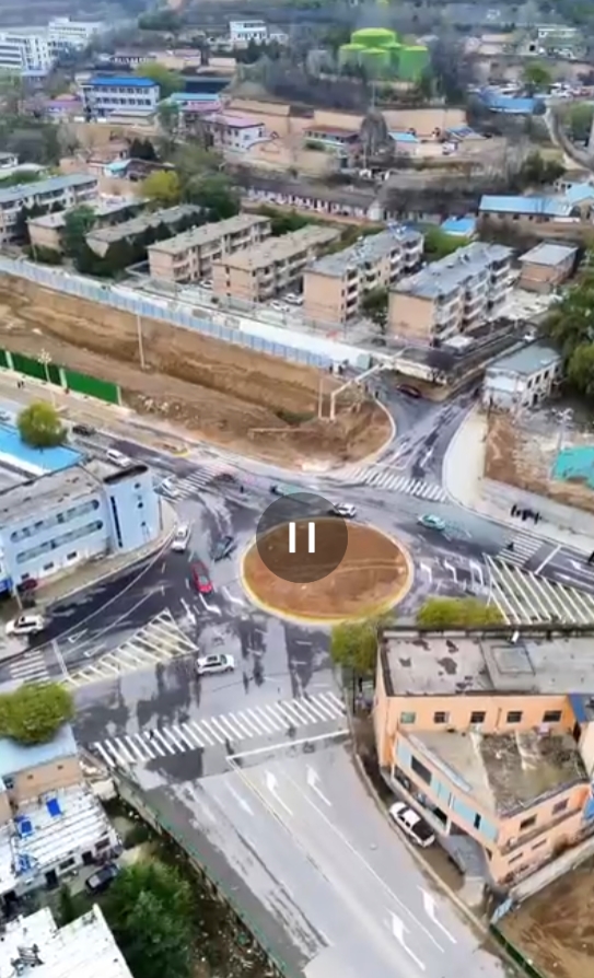 【V視】破堵！慶城新區(qū)路口“變身”