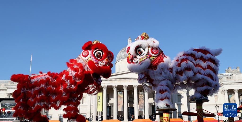 英國倫敦舉行春節(jié)慶祝活動(dòng)