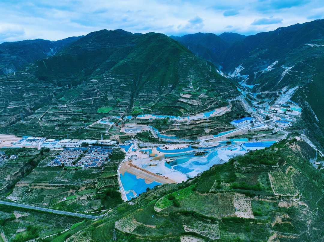 甘肅黃龍抽水蓄能電站項(xiàng)目土建工程全面鋪開
