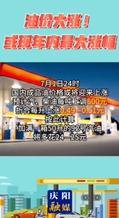 油價(jià)大漲！或現(xiàn)年內(nèi)最大漲幅
